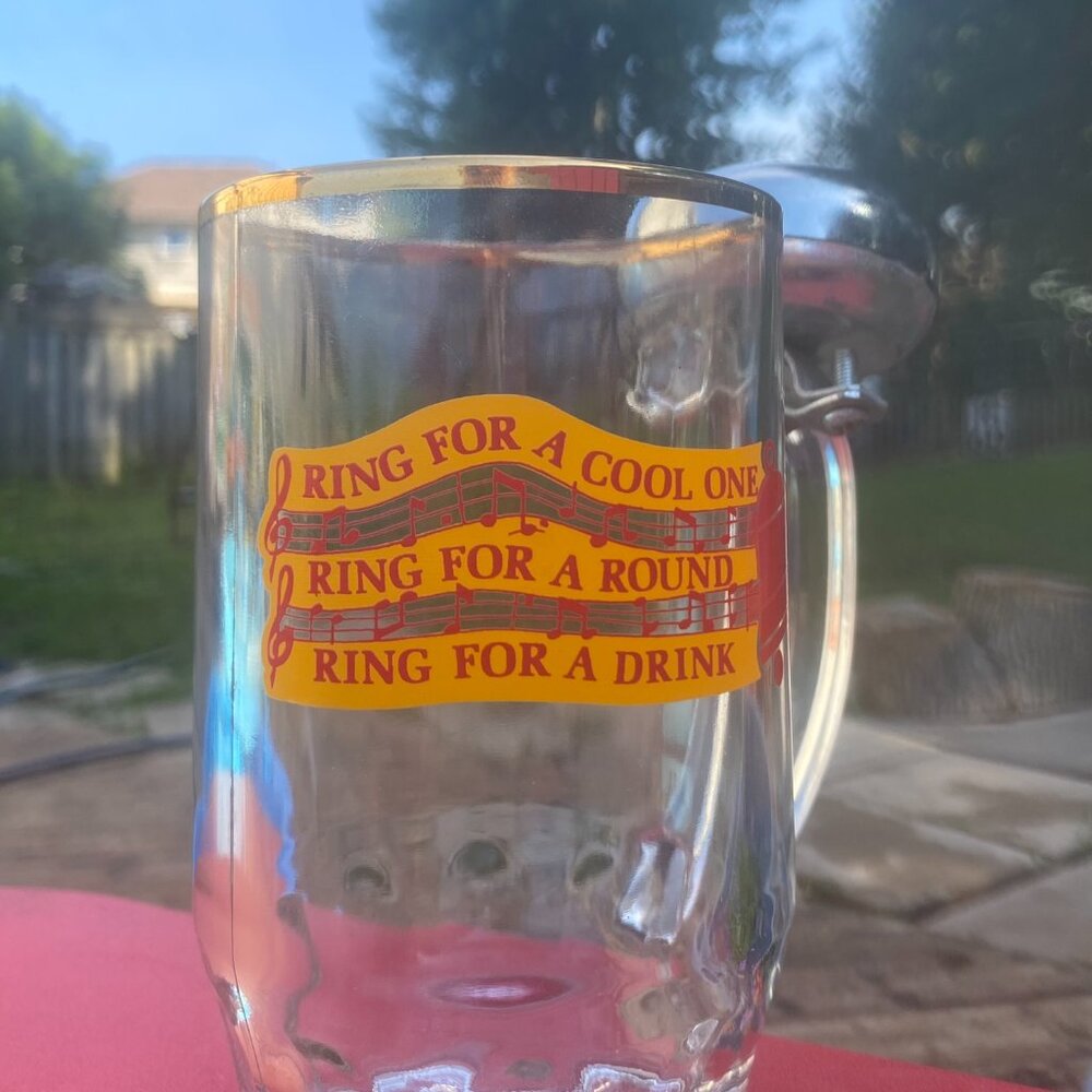 Retro CAPtain Boozer Cap Darts Game & Bar Bell Beer Mug